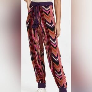 Farm Rio Wool Sweater Oversized Pants